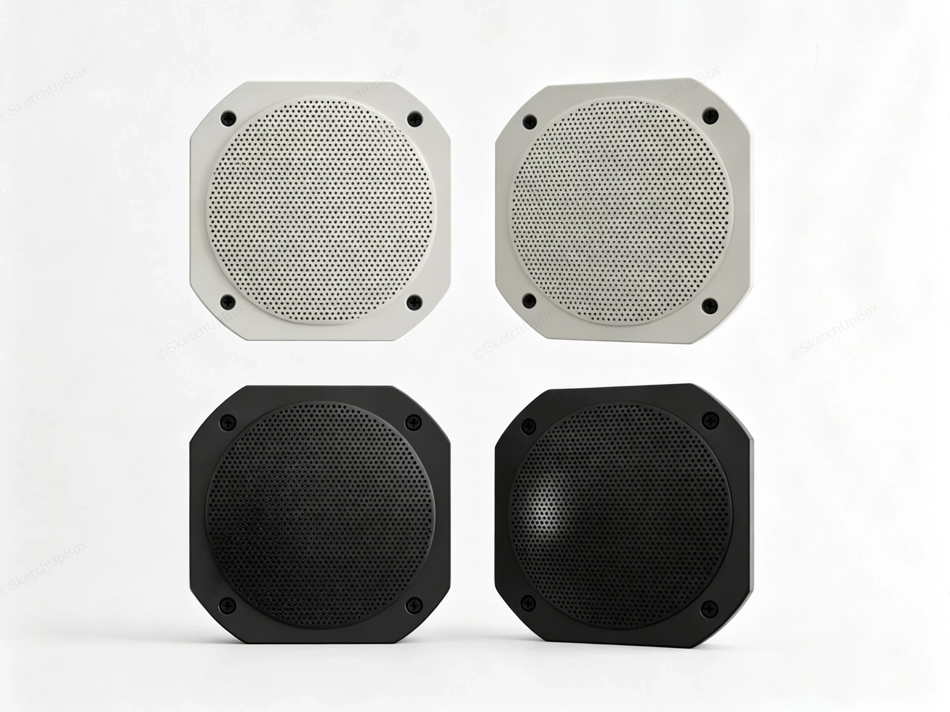 Ceiling Mounted Loudspeakers sketchup model preview - SketchupBox