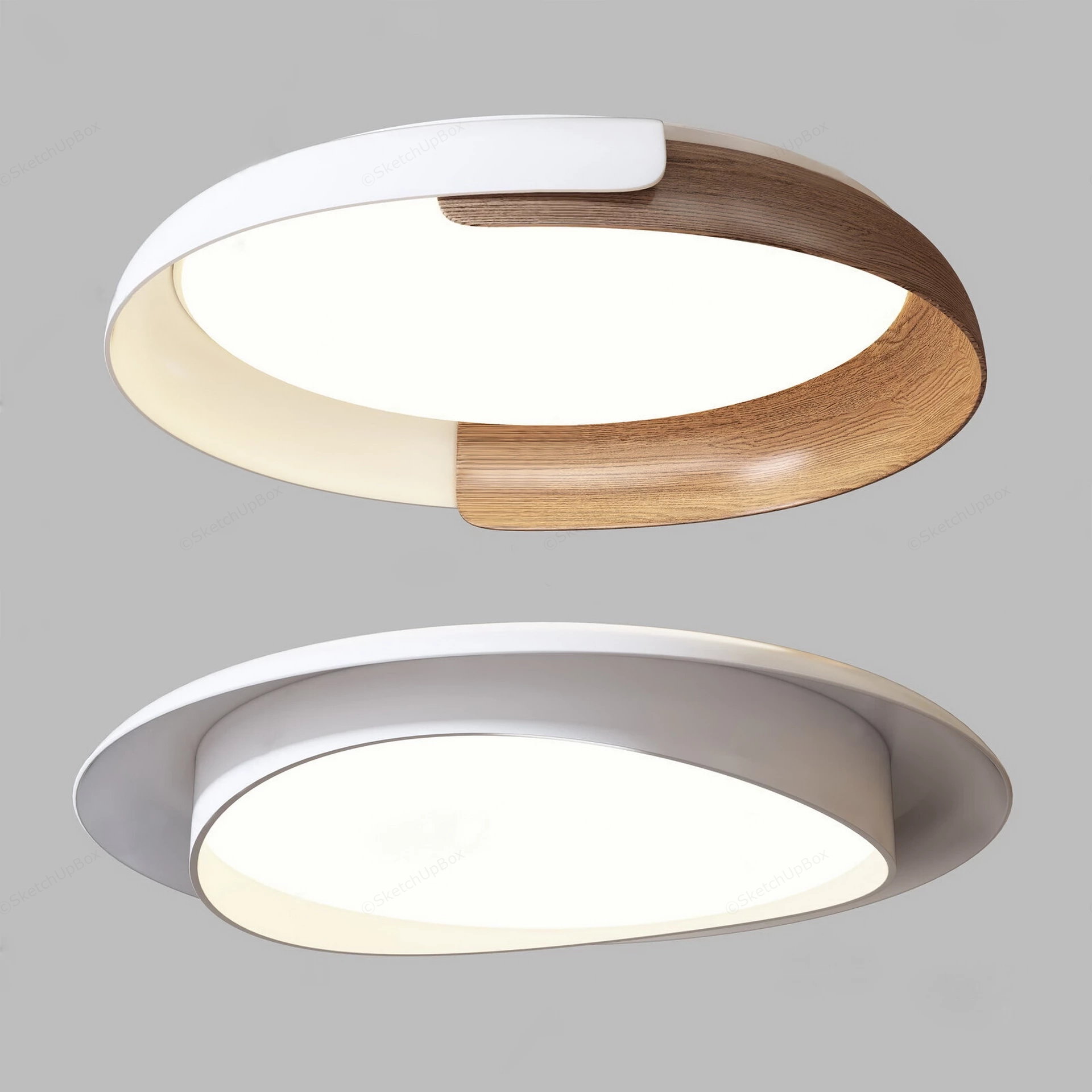 Minimalist Ceiling Lights sketchup model preview - SketchupBox