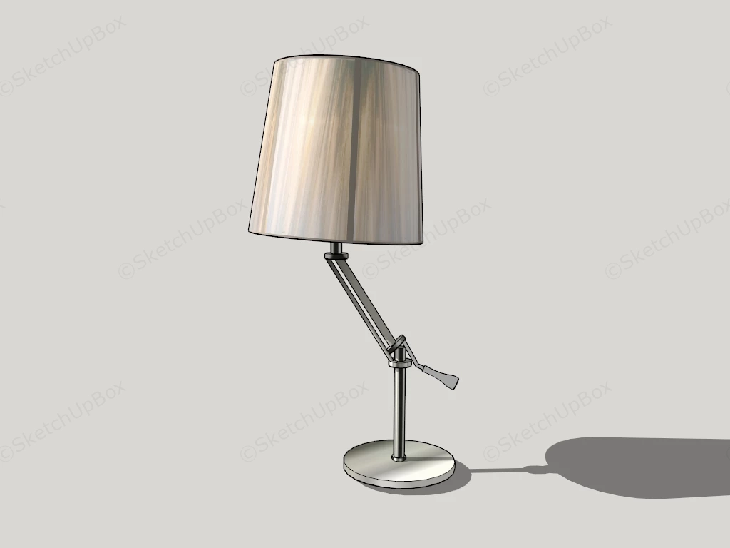 Contemporary Table Lamp sketchup model preview - SketchupBox