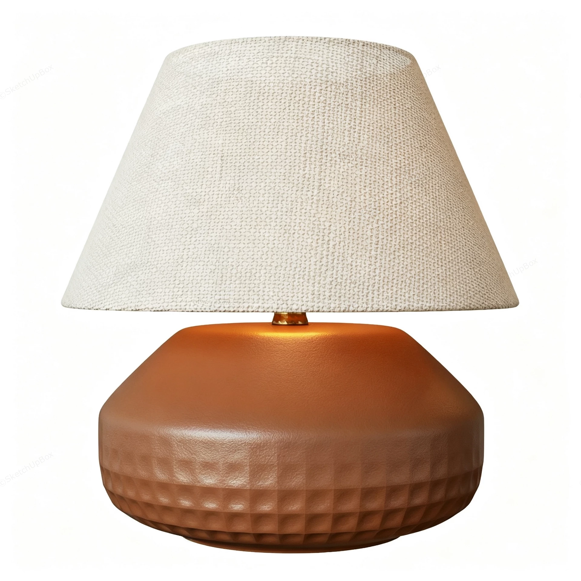 Terracotta Table Lamp sketchup model preview - SketchupBox