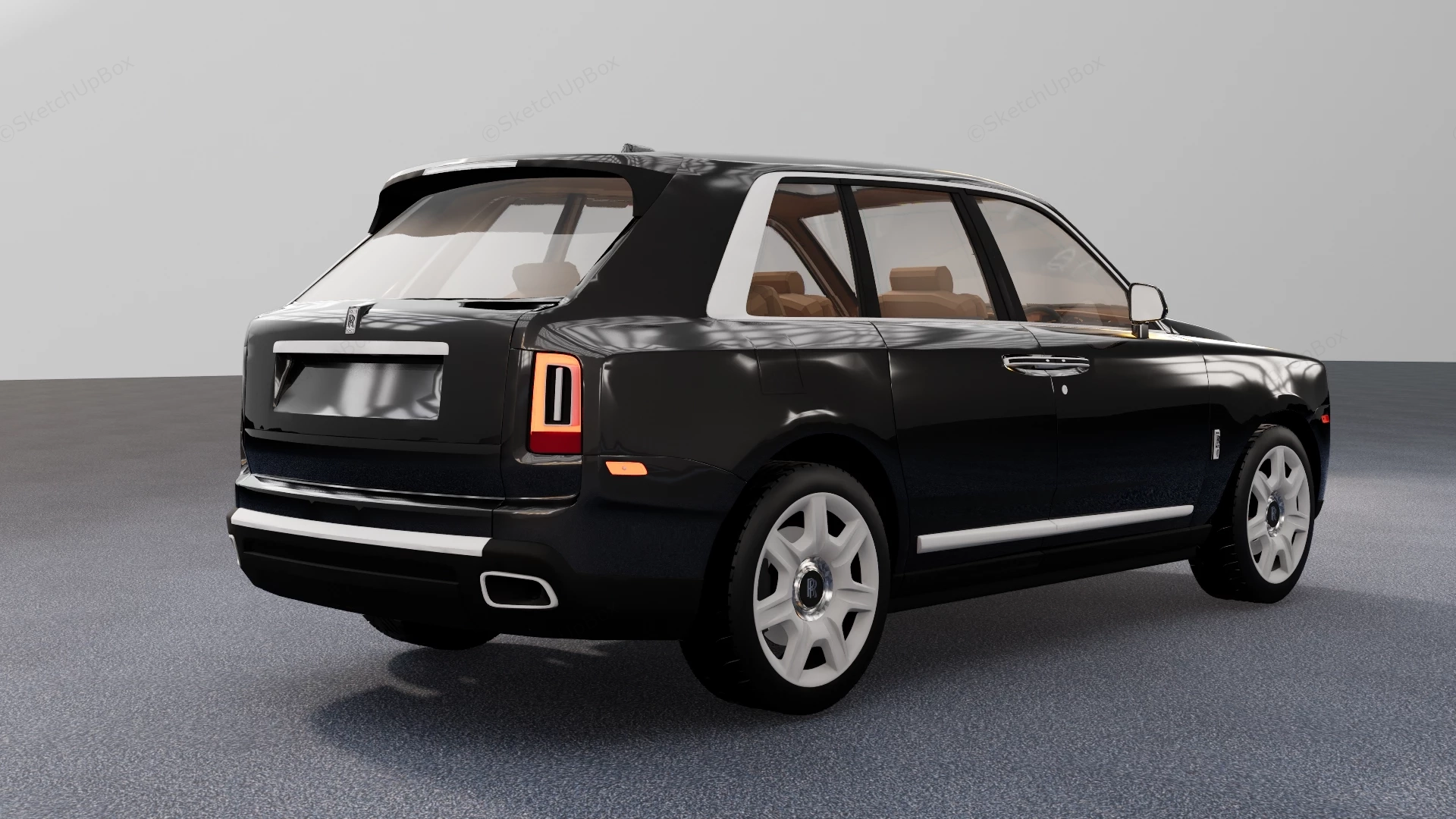 Rolls Royce Cullinan sketchup model preview - SketchupBox
