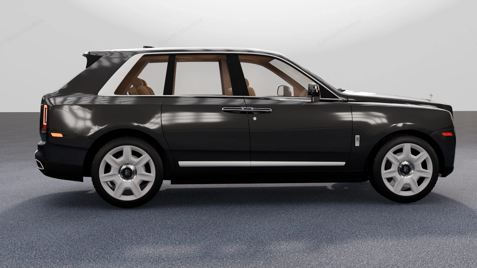 Rolls Royce Cullinan sketchup model preview - SketchupBox