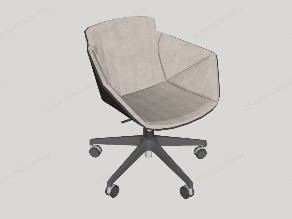 Office Staff Chair sketchup model preview - SketchupBox