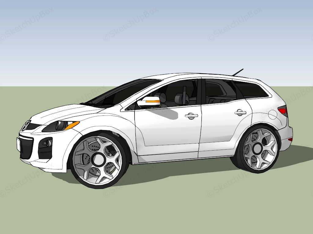 Mazda CX 7 sketchup model preview - SketchupBox