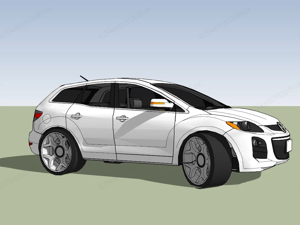 Mazda CX 7 sketchup model preview - SketchupBox