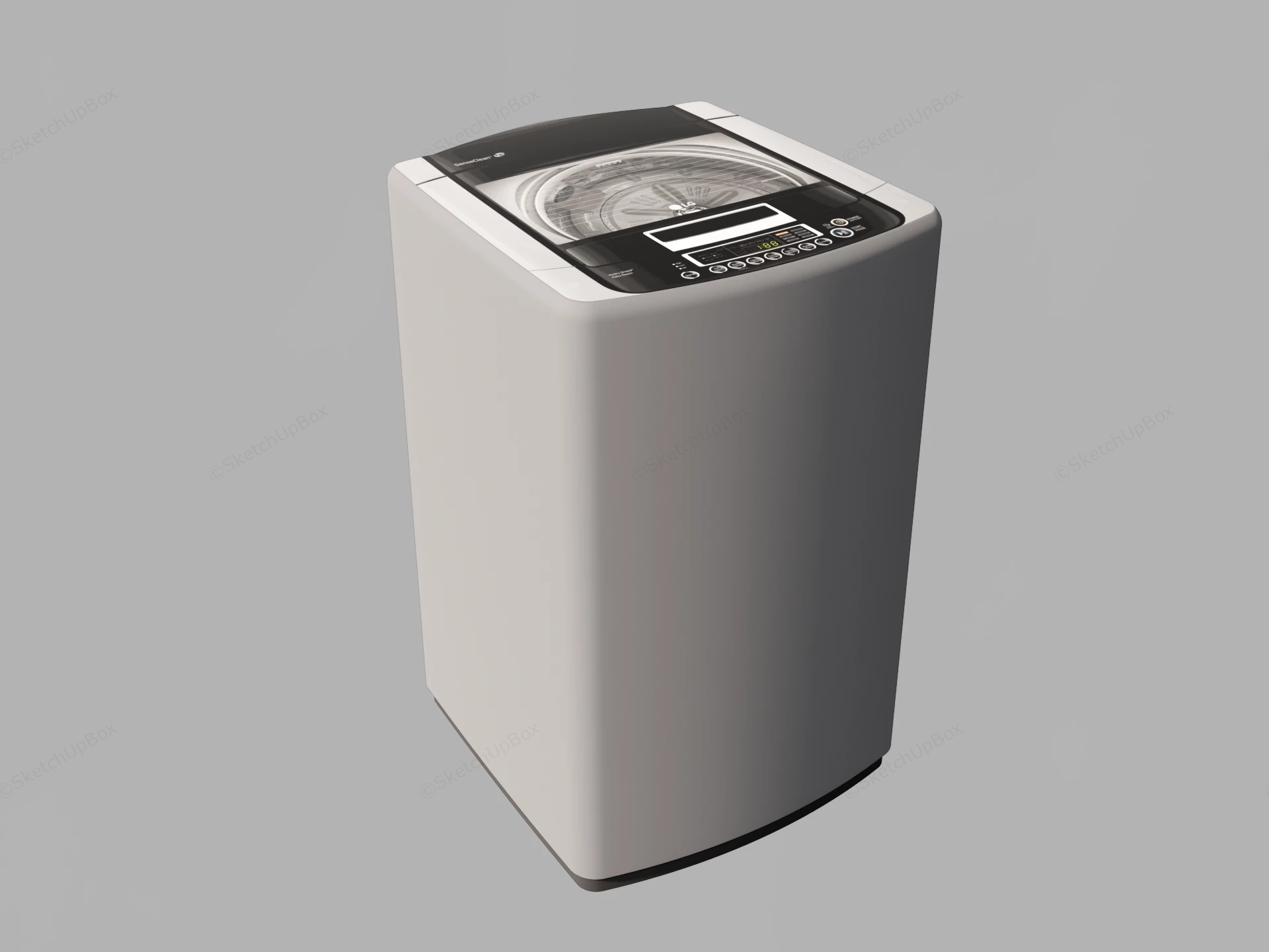 LG WT901CF Washer sketchup model preview - SketchupBox