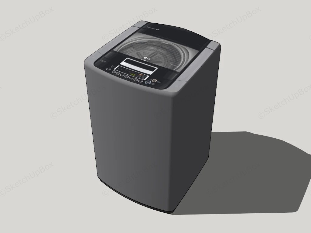 LG WT901CF Washer sketchup model preview - SketchupBox