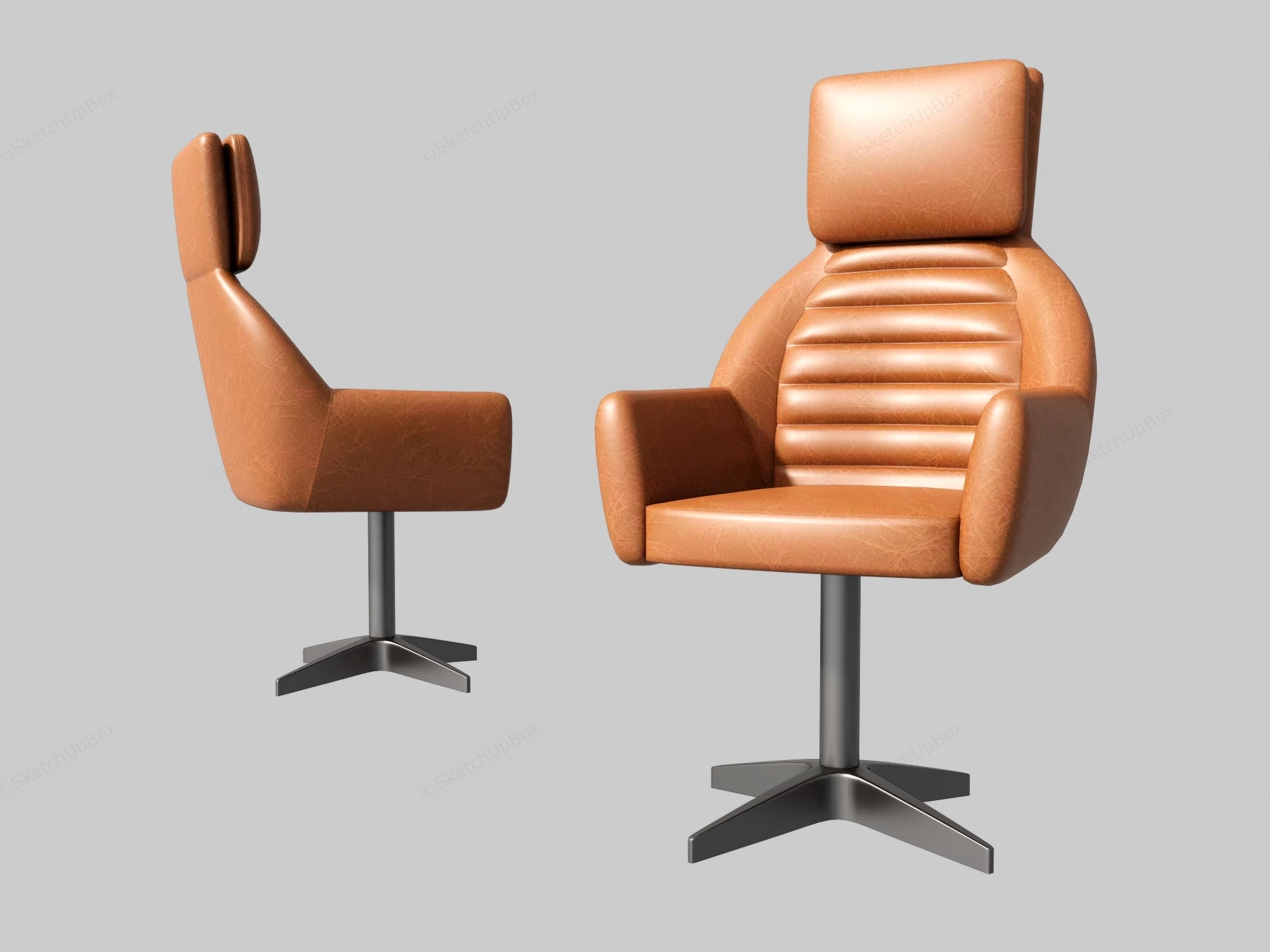 Luxury Office And Conference Chair sketchup model preview - SketchupBox
