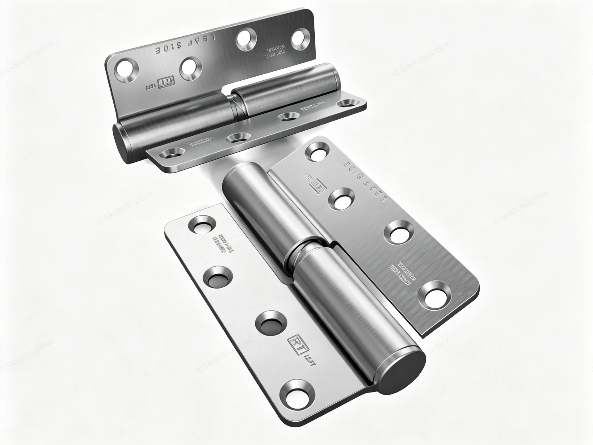 Lift Off Hinge sketchup model preview - SketchupBox