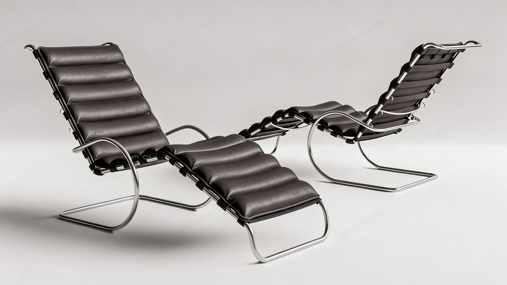 MR Adjustable Chaise Lounge sketchup model preview - SketchupBox