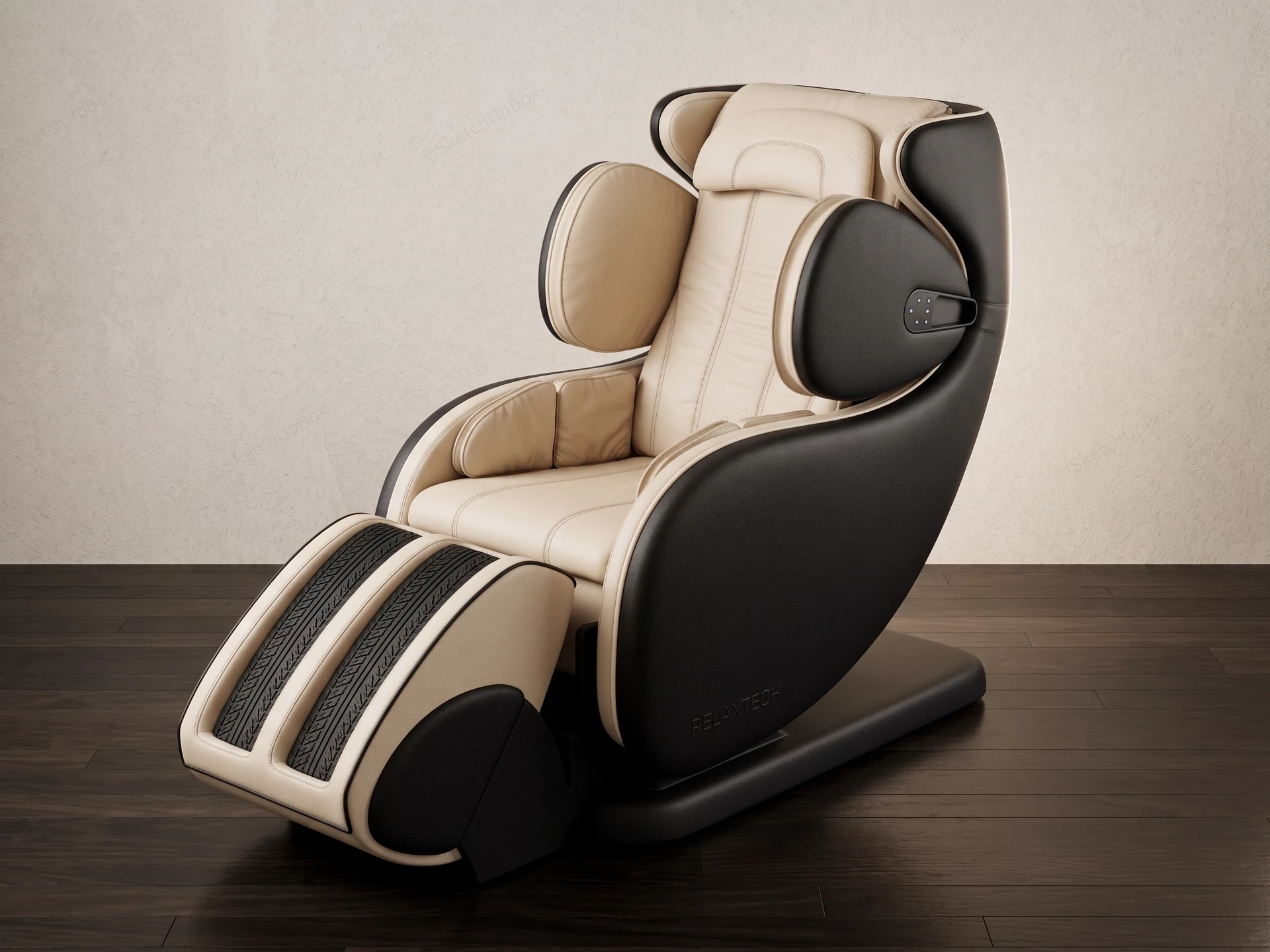 Electric Full Body Massage Chair sketchup model preview - SketchupBox