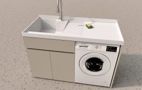 Washing Machine Cabinet With Sink