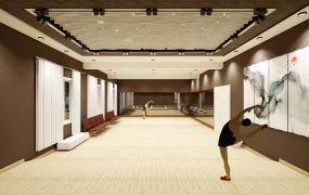Dance Studio Interior