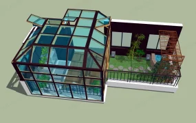 Small Garden Greenhouse