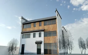 Chinese Hui Style House