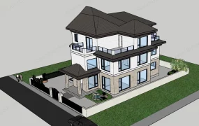 3 Storey House Design