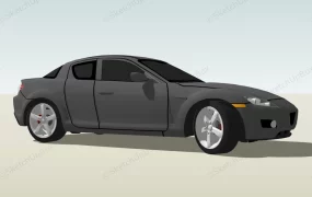 Mazda RX 8 Black