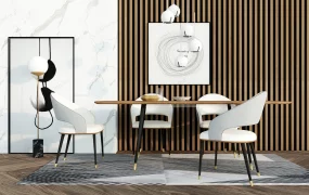 Dining Room Accent Wall Idea