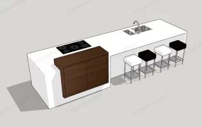 Kitchen Island Design With Storage