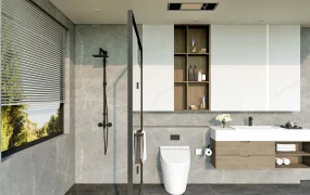 Modern Small Bathroom Remodel