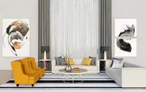 Modern Chic Living Room Furniture Ideas