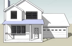 Small House With Garage