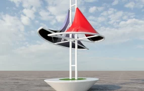 Shade Structure With Bench Design