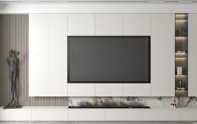 Living Room TV Accent Wall