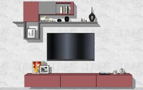Floating TV Wall Shelf