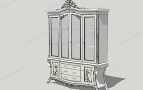 Vintage Display Cabinet