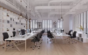 Modern Industrial Office Design