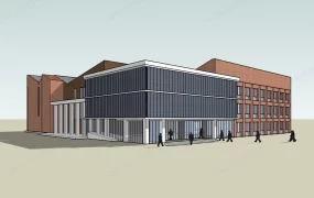 Red Brick Office Buildings