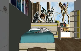 Saint Seiya Boy Bedroom
