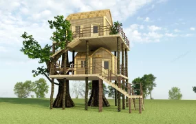 2 Story Treehouse