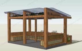Shed Roof Pergola Design