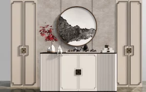 Asian Style Accent Console