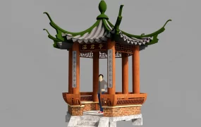 Chinese Garden Gazebo