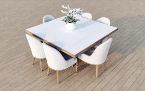 Square Dining Table For 6