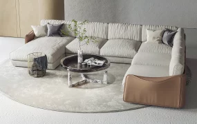 Sophisticated Contemporary Living Room Lounge Area