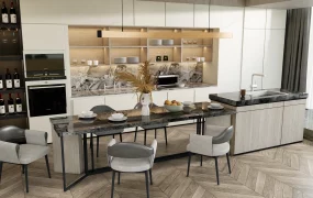 Beautiful Cream Kitchen