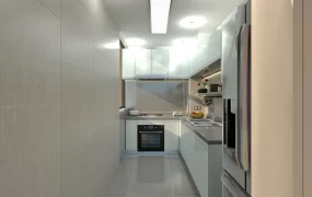 Small Narrow Kitchen