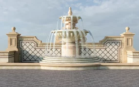 Classical Multi Tiered Fountain Design