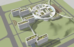 Modern Hospital Exterior Design