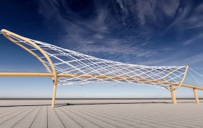 Modern Pedestrian Bridge Design