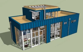 2 Storey Container Home
