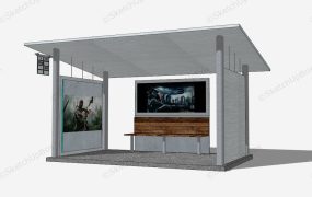 Bus Stop Shelter Plan
