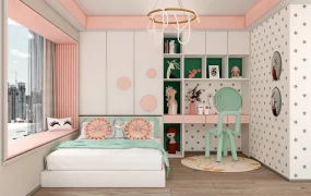 Cozy And Cute Girls Bedroom