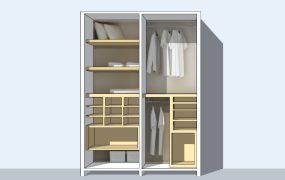 Open Wardrobe Design