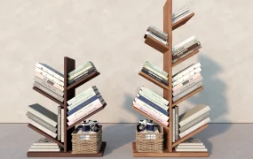 Tree Shaped Bookshelf