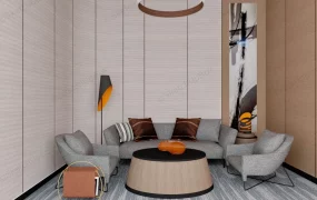 Small Office Reception Area